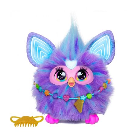 brinquedo interativo hasbro furby roxo