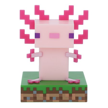 Ícone Paladone minecraft lâmpada axolotl