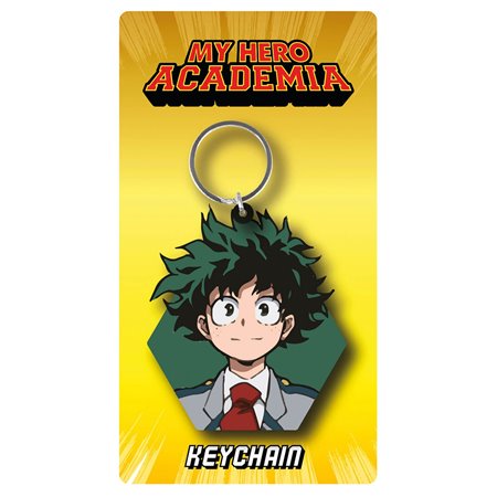 Chaveiro pirâmide meu herói academia deku