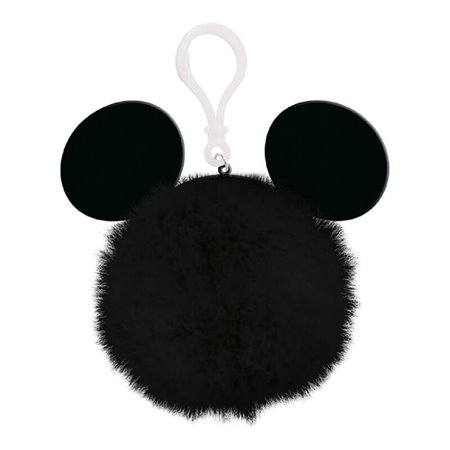 Chaveiro com orelhas de mickey da disney pirâmide pom pom