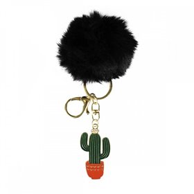 chaveiro cacto pompon enesco