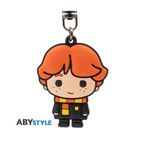 chaveiro abystyle pvc harry potter ron weasley