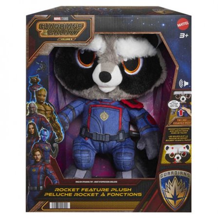 Mattel Marvel Guardiões da Galáxia foguete de pelúcia