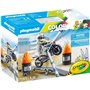 Motocicleta colorida Playmobil