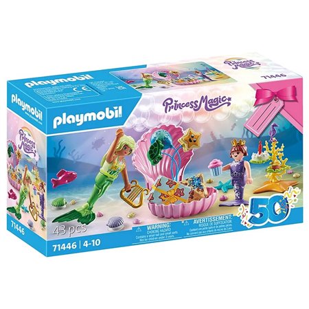 Aniversário da sereia Playmobil