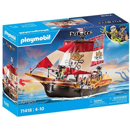 Navio pirata Playmobil