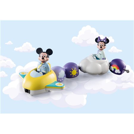 Playmobil 1.2.3 e Disney Mickey e Minnie Cloud Train