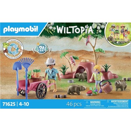 Playmobil wiltopia - abrigo de texugos australianos