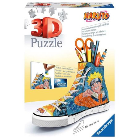 3D Puzzle Tênis Ravensburger - Naruto