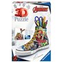 Puzzle 3d tênis ravensburger - vingadores