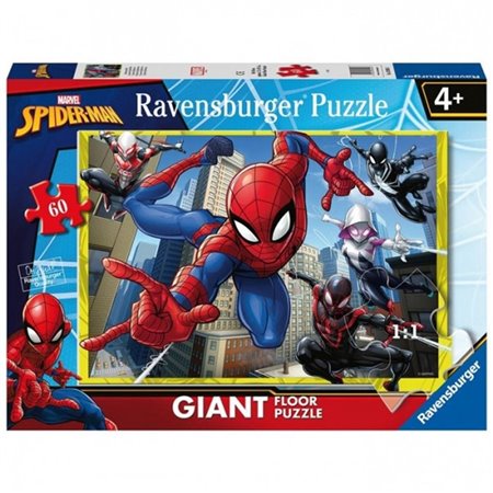 Quebra-cabeça do homem aranha Ravensburger 3x49 60 peças