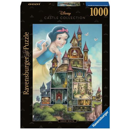 Quebra-cabeça Ravensburger Disney Castles - Branca de Neve 1000 peças