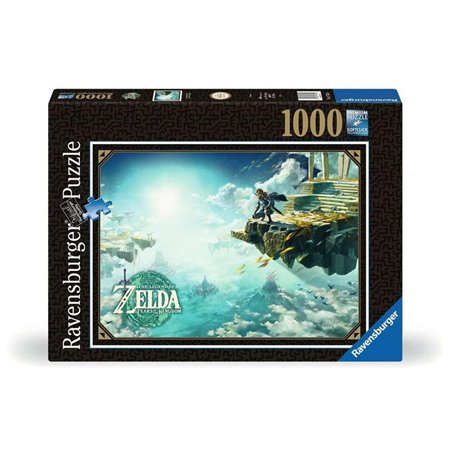 Puzzle Ravensburger a lenda de Zelda: lágrimas do reino 1000 peças