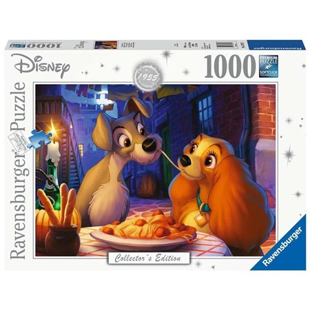 Puzzle Ravensburger Disney Collector's Edition - A Dama e o Vagabundo 1000 peças