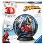 Puzzle 3d ravensburger quebra-cabeça bola homem-aranha