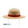 Réplica de chapéu de palha abystyle one piece monkey d luffy