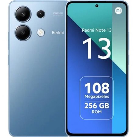 Celular Xiaomi redmi note 13 - 8gb - 256gb - 6,67 polegadas - azul