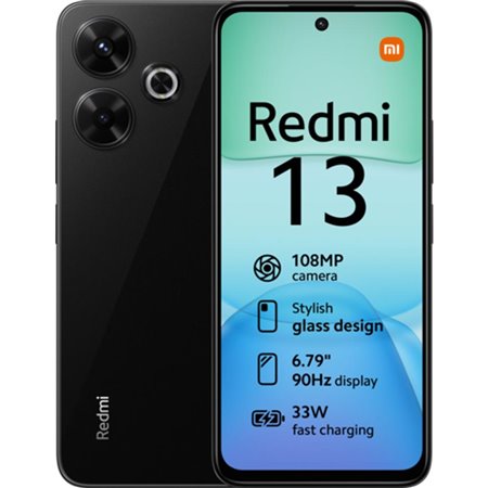 Celular xiaomi redmi 13 6 - 128gb meia-noite preto