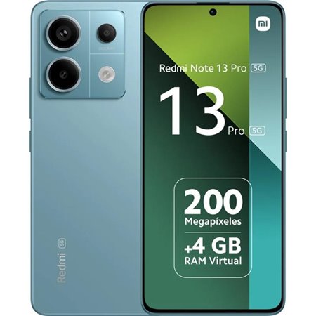 Celular xiaomi redmi note 13 pro 5g 8gb 256gb azul