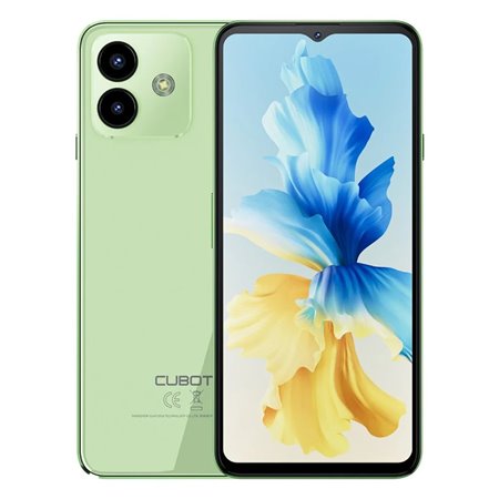 Cubot note 40 smartphone celular 6,56 polegadas 6gb 256gb verde