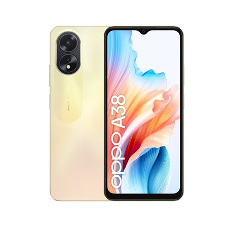 Smartphone celular oppo a38 6,56 polegadas - 4gb - 128gb - dourado