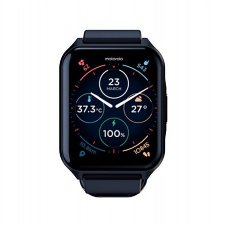 Motorola watch phantom 70 preto smartwatch de 1,6 polegadas - bluetooth