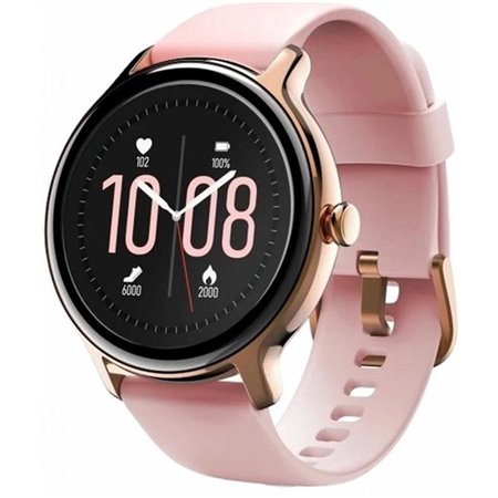 Smartwatch hama fit relógio 4910 rosa