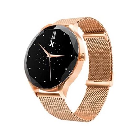 Smartwatch maxcom fw52 diamante dourado 1,09 polegadas