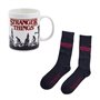 Conjunto de caneca e meias com logotipo Paladone Stranger Things