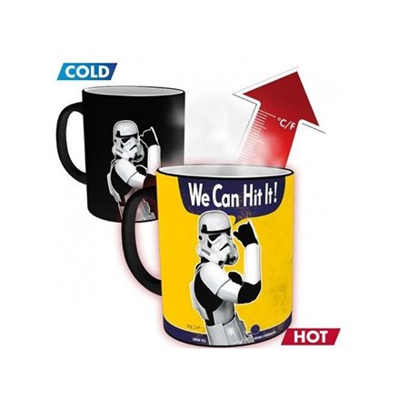 caneca abystyle star wars original stormtrooper hit it 320 ml