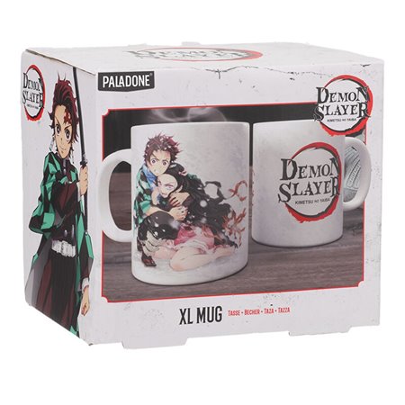 Caneca Paladone Demon Slayer Tanjiro e Nezuko XL