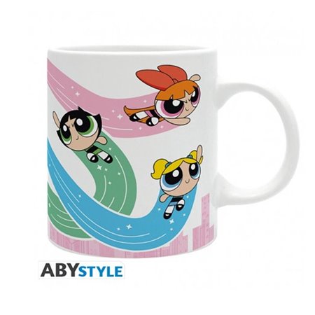 abystyle caneca da série meninas superpoderosas 320 ml