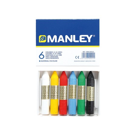 Lapis Cera Manley 6 Cores