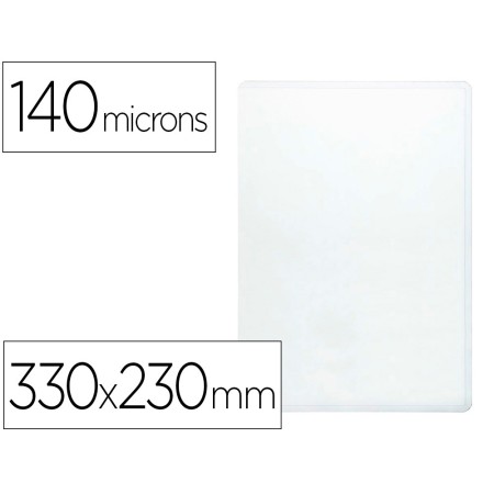 Bolsa Portacarnet Folio 140 Microns Pvc Transparente