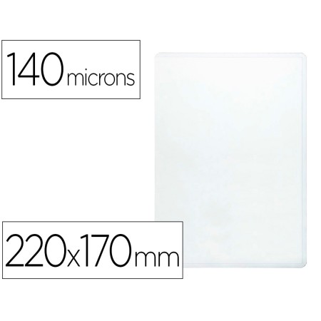 Bolsa Portacarnet Quarto 140 Microns Pvc Transparente