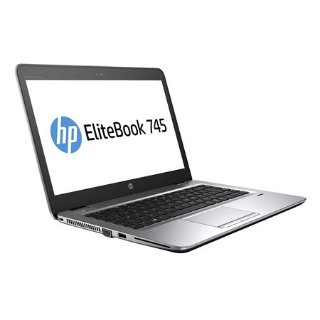 Portátil HP Ultrabook 745 G3, AMD PRO A10 8700B 1.8Ghz, 8GB, 180 SSD M.2, 14" FHD, NO-DVD, Win 10 Pro - Recondicionado