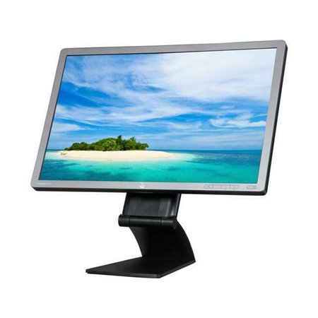 Monitor HP E241i, LED, 24", VGA/DVI, DisplayPort,  Preto/Prata - Recondicionado