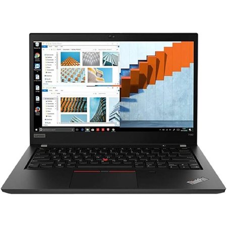 Inclui Office! Lenovo T490 Ultrabook, i5 8265U 1.60Ghz, 16GB, 240 SSD M.2, 14" FHD, Win11Pro - Recondicionado