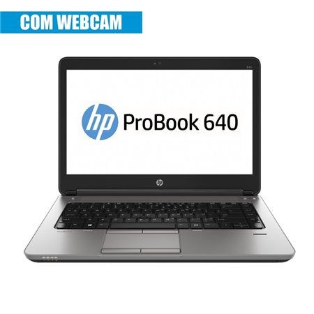 Inclui Office! HP ProBook 640 G1 - Intel i5-4200M, 16GB, 256GB SSD, Win10Pro - Recondicionado