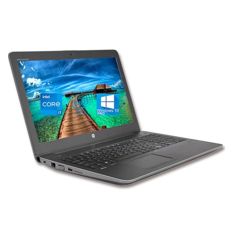 Portátil HP ZBook 15 G3 WorkStation, i7 2.7GHz, 32 GB RAM, 256 GB SSD M2, Quadro M1000M, 15.6"  FullHD 1920x1080, Win10Pro - Rec