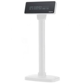Visor POS Approx appVFD01WH, 2 linhas, USB Visor POS Approx appVFD01WH, 2 linhas, USB