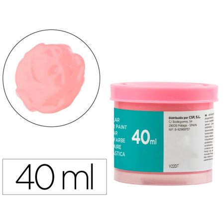 Guache Escolar 40 Ml Rosa