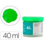 Guache Escolar 40 Ml Verde Claro