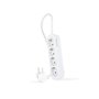 Power Strip Nanocable 4 Tomadas - 1,4m - Cor Branca