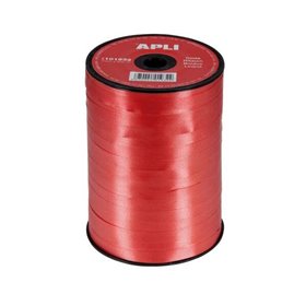 Rolo de Fita de Embrulho Apli 7mmx400m - Cor Vermelha