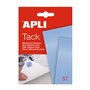 Apli Tack Blue Putty 57g - Reutilizável - Não Deixa Resíduos - Fácil de Moldar Azul