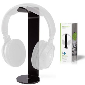 Suporte P/ Auscultadores 87X244Mm Preto Nedis Suporte P/ Auscultadores 87X244Mm Preto Nedis