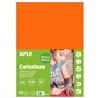 Apli Cartão Laranja A4 170g 50 Folhas