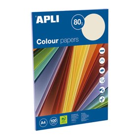 Apli Pastel Papel de Cores Sortidas A4 100 Folhas Apli Pastel Papel de Cores Sortidas A4 100 Folhas