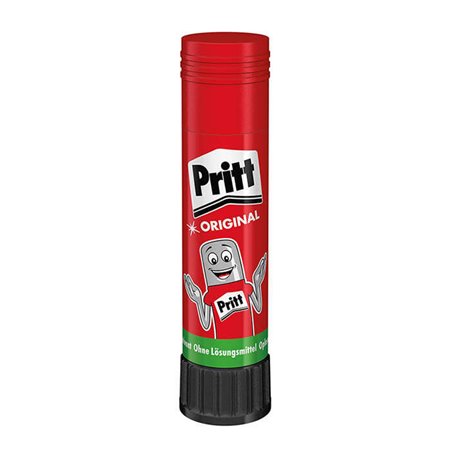 Pritt Small Glue Stick 11g - Sem solventes - 97% ingredientes naturais - Lavável a 20ºC - Seguro para crianças